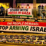 ‘Shame on you’: Protesters heckle White House correspondents’ dinner guests | Israel War on Gaza