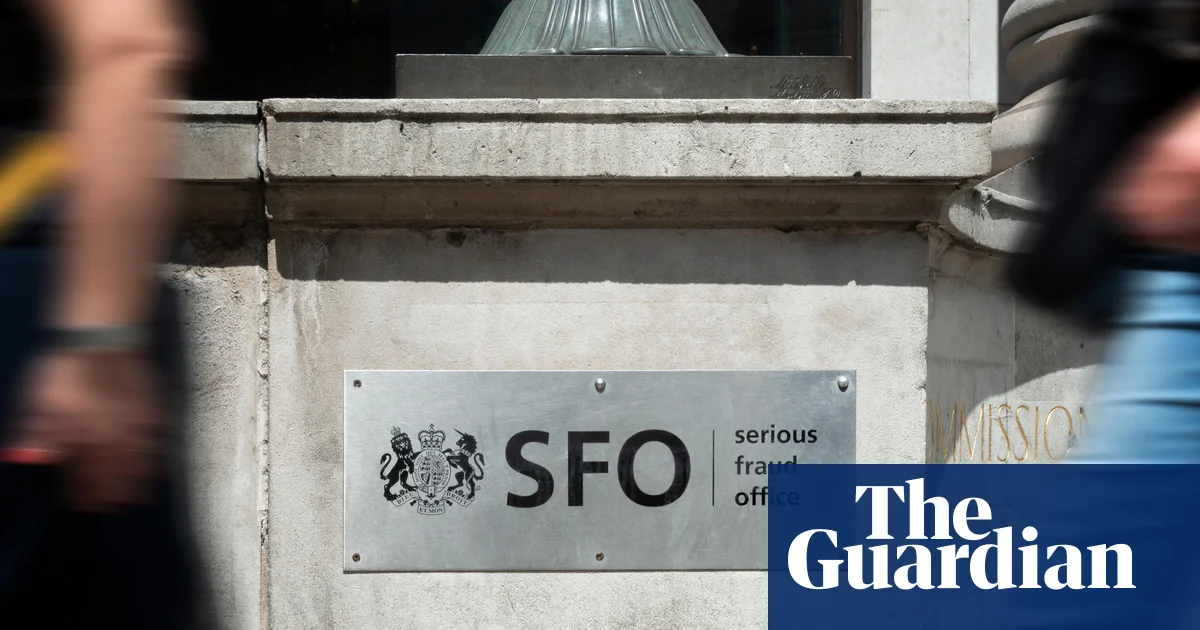 Serious Fraud Office arrests two men over suspected £20m crypto fraud