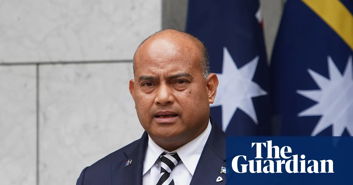Secret translation of Nauruan president’s interview on NZYQ deal with Australia to stay suppressed for decade