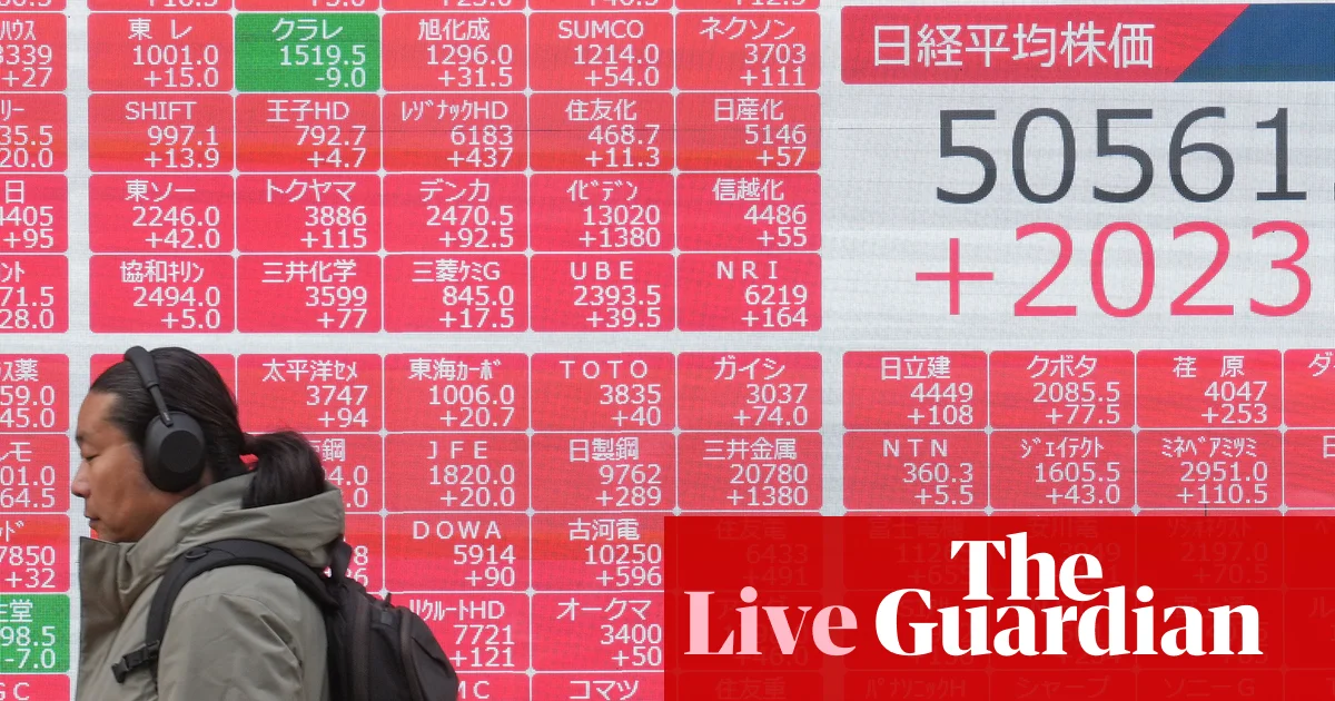 Markets rally after Nvidia’s strong results calm AI bubble fears, and investors await US jobs report – business live