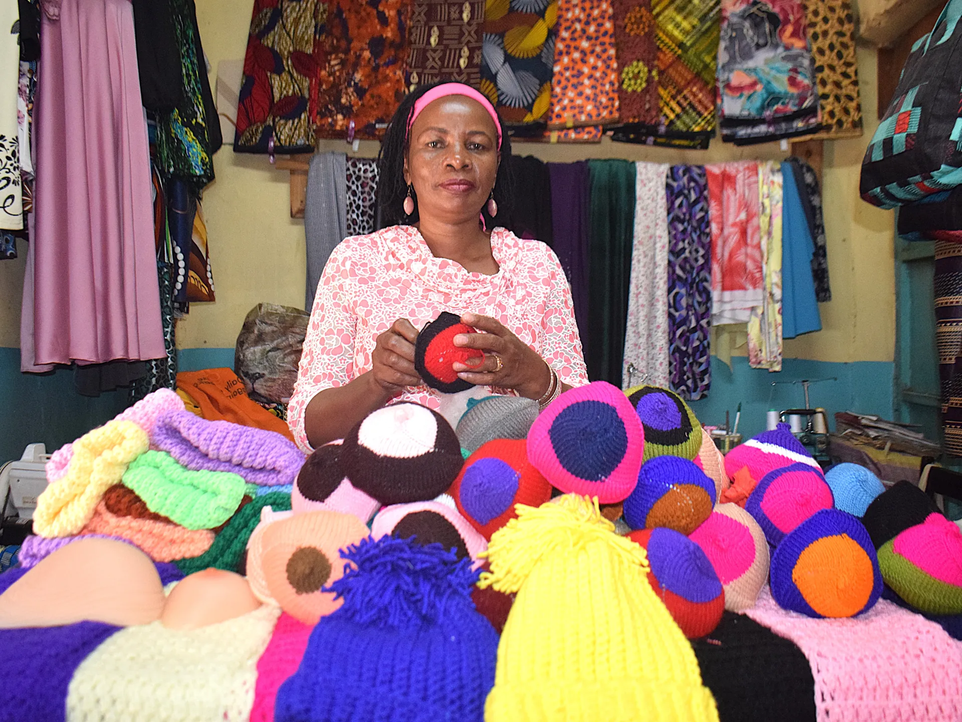 The Kenyan woman confronting cancer stigma with knitted breast prostheses