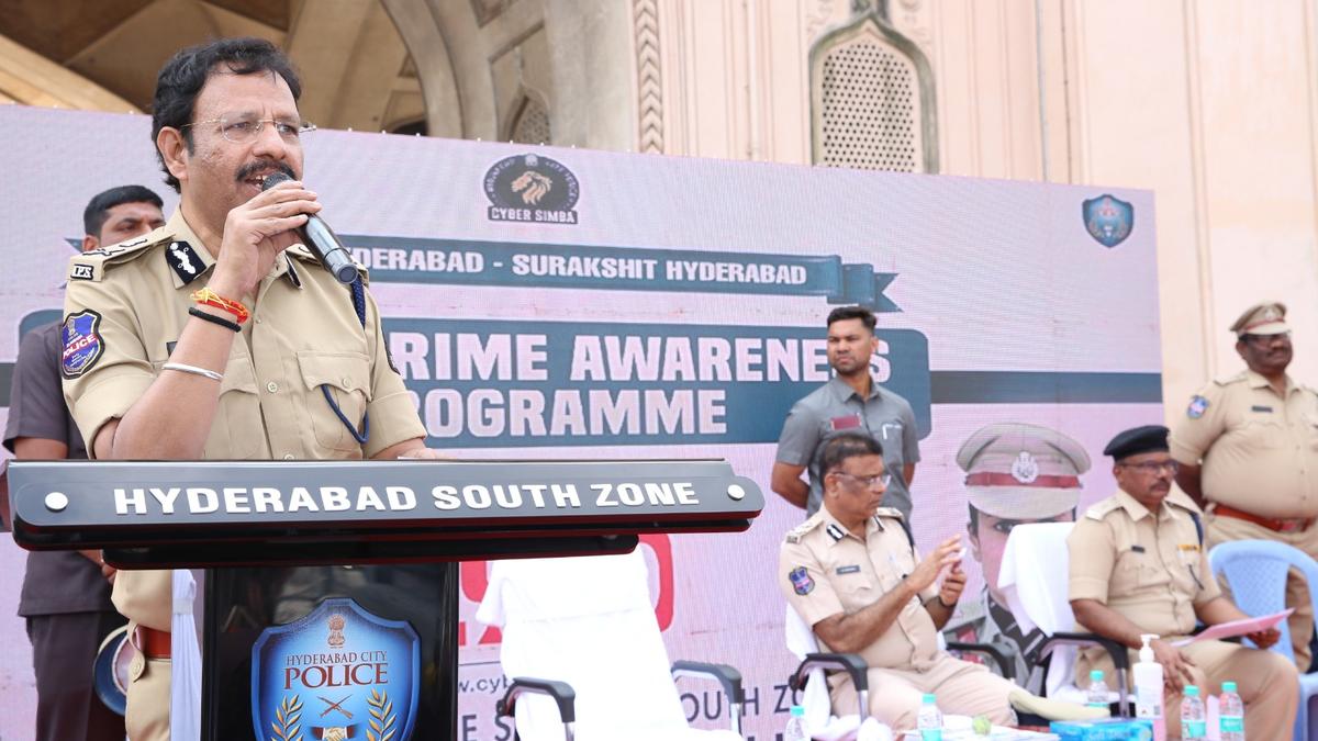 Weekly cybercrime awareness drive intended to push Hyderabad towards becoming a cybercrime-free city: Sajjanar
