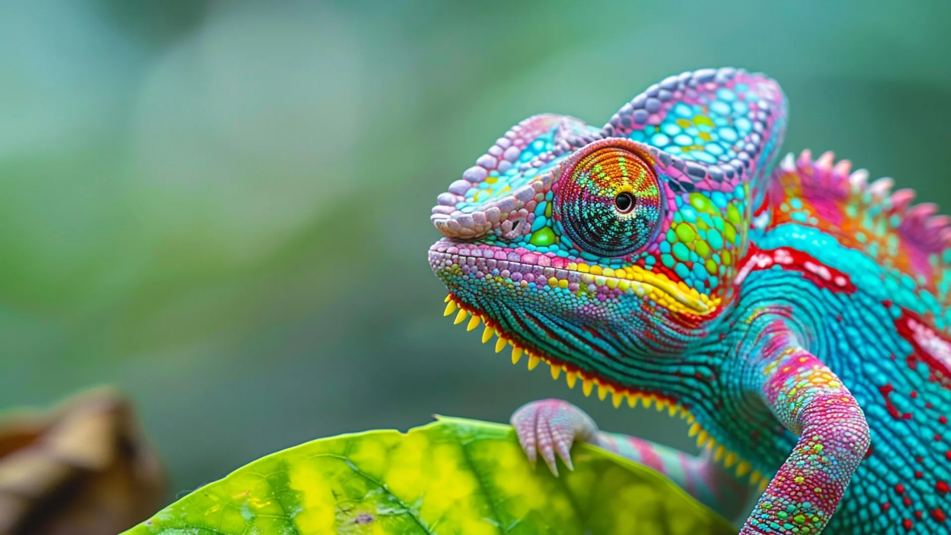 A 2,000-year mystery in chameleon eyes is finally solved