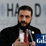 Syria interim president accuses Israel of fighting ‘ghosts’ and exporting crises