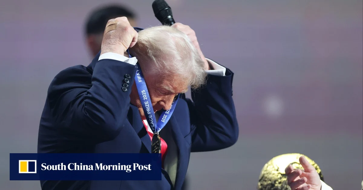 Fifa gives Trump its new peace prize at World Cup draw