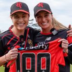 Nicole Faltum completes 100 WBBL Appearances