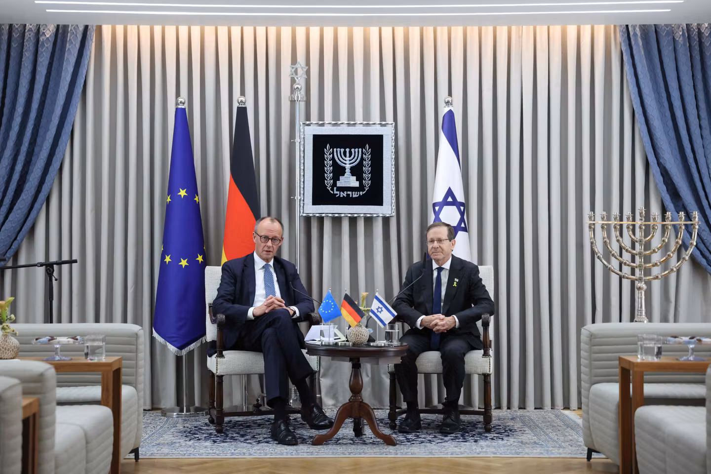 In Jerusalem, Merz reaffirms Germany's support for Israel